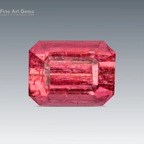 1 Carat Tourmaline with Emerald Cut – Afghanistan