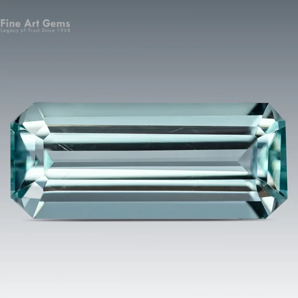 2.10 Carat Aquamarine with Emerald Cut – Madagascar