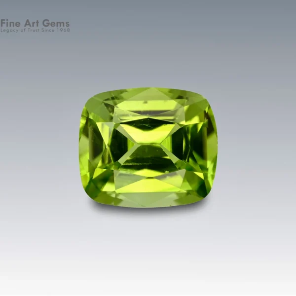 2.15 Carat Peridot with Cushion Cut – Pakistan