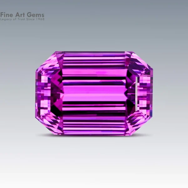 463.85 Carat Kunzite with Emerald Cut, Afghanistan
