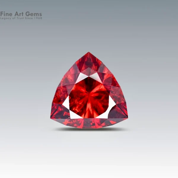 23 Carat Bastnaesite with Trilliant Cut – Pakistan